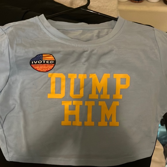 Tops - dump him t shirt